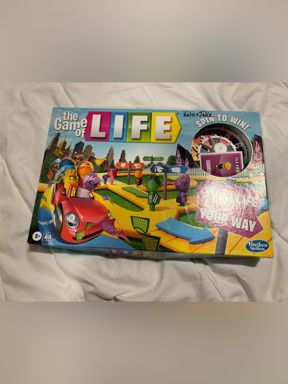 Hasbro The Game of LIFE Board Game - Family game for 2-4 players ages 8 and up